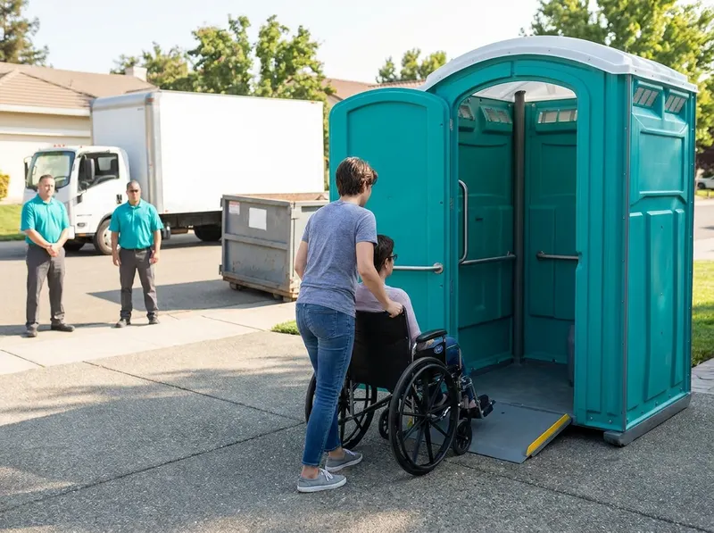 ADA Accessible Portable Restrooms in Roseville, CA