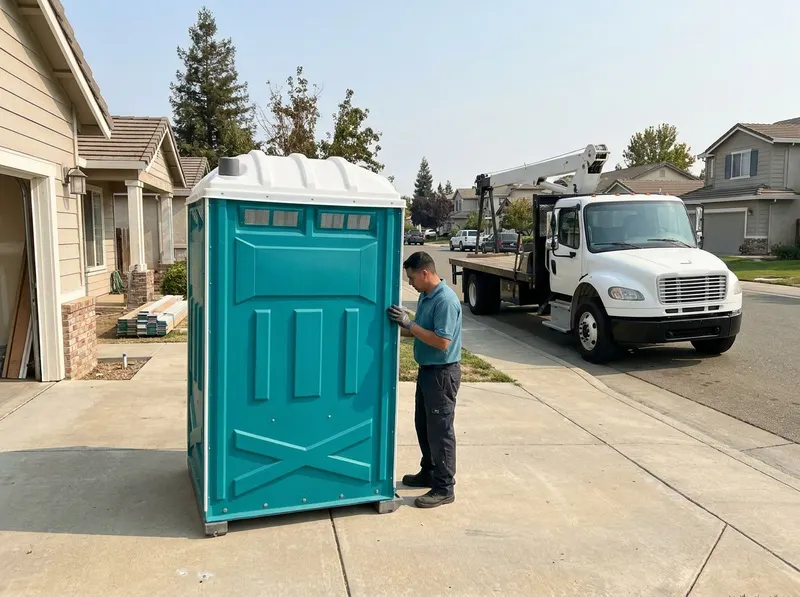 Crane-Lift & High-Rise Restrooms in Roseville, CA