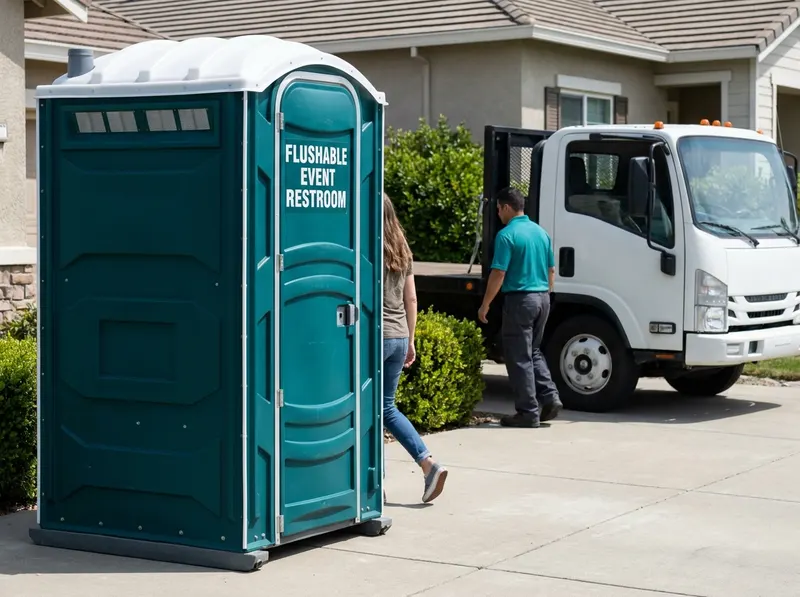 Flushable Event Restrooms in Roseville, CA