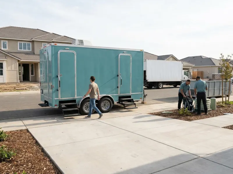 Luxury Restroom Trailers in Roseville, CA
